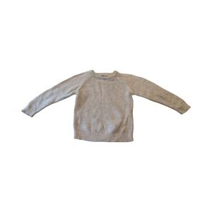 Alana Kids Cream Flecked Organic Cotton Knit Sweater‎ GOTS 18-24M Chunky